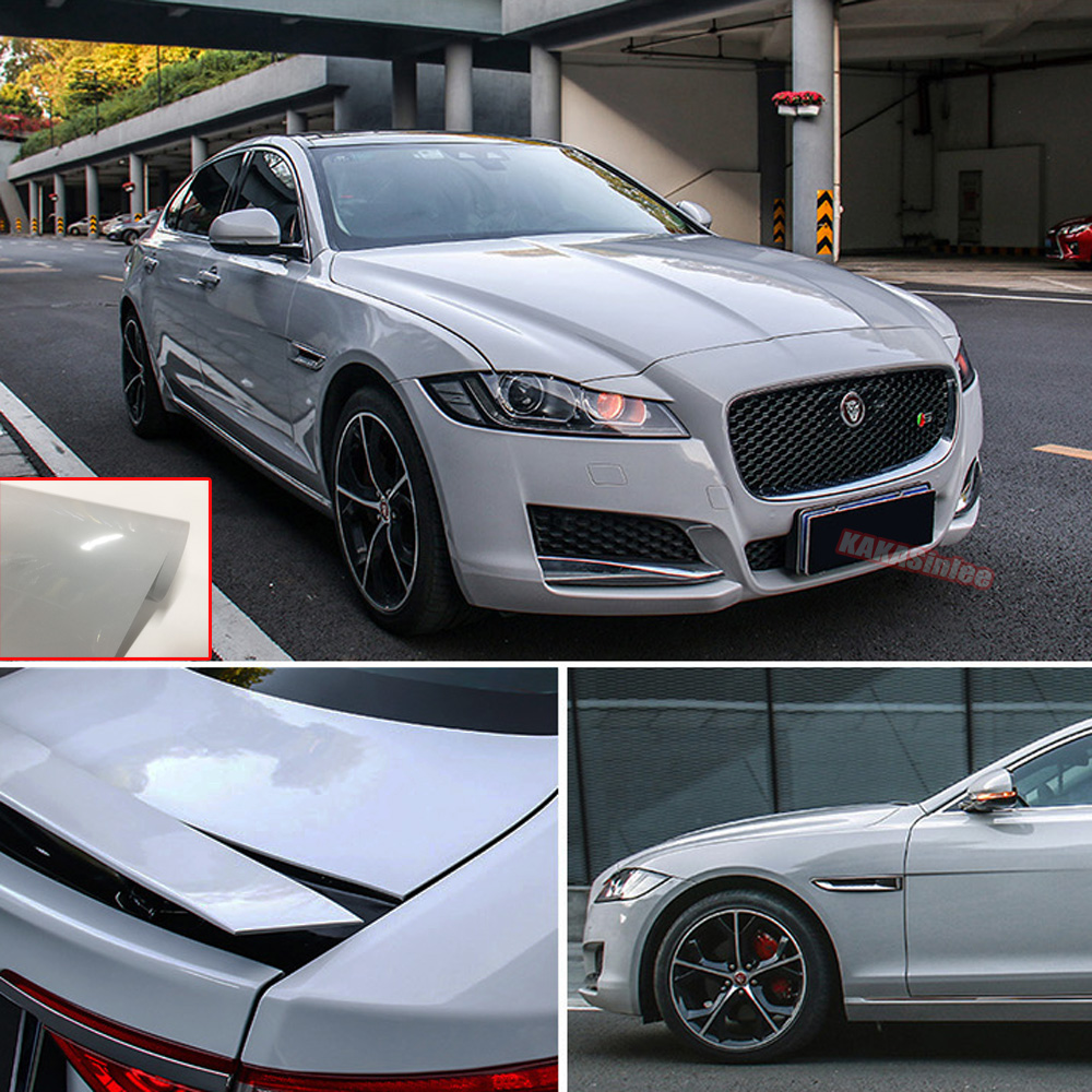 (PET) Ultra Glossy Crystal Car Vinyl Wrap Sticker Bubbles Free