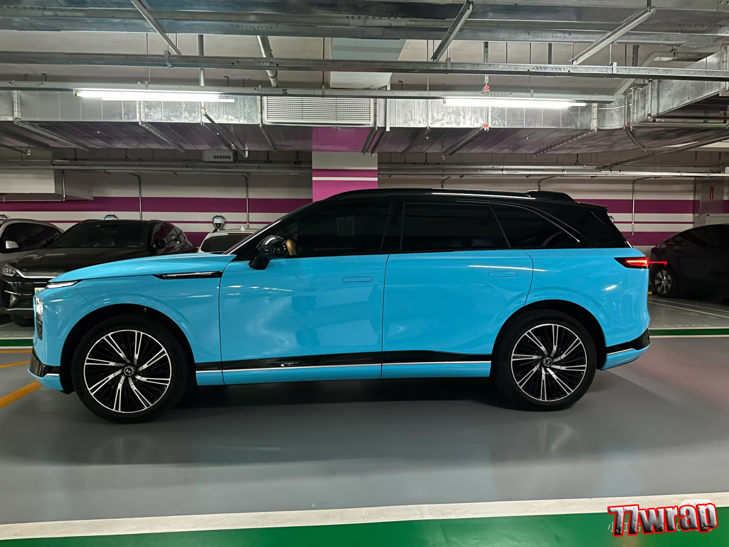 (PET) Ultra Glossy Crystal Car Vinyl Wrap Sticker Bubbles Free