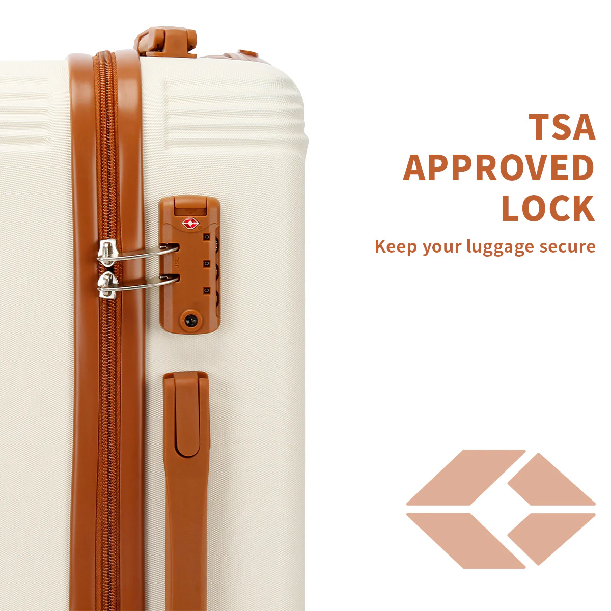 UUH Family Set 2.0 - 6 Piece Luggage Set Designer Suitcase Sets Lightweight  (14