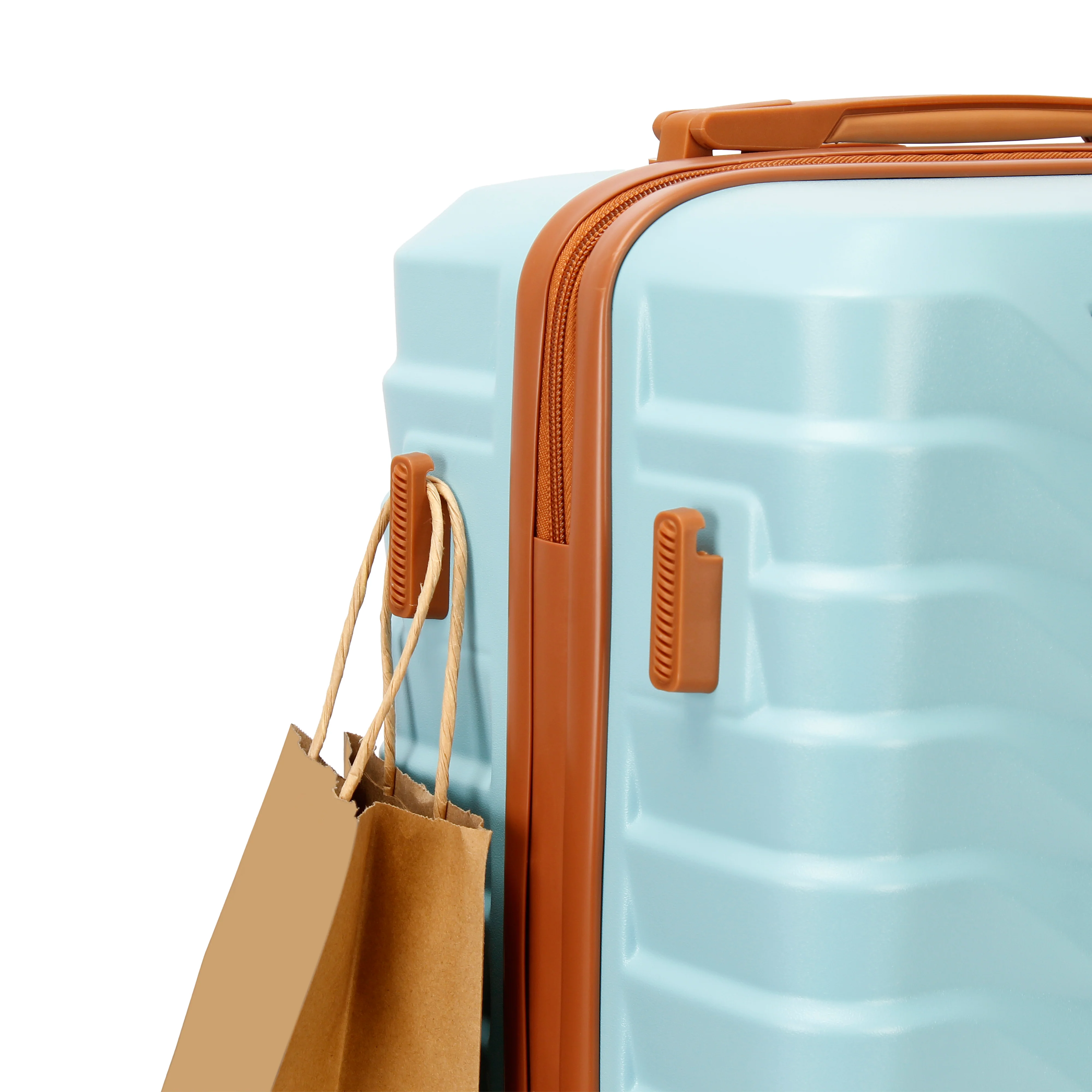 UUH Luxe - Four Piece Luggage Set Hard Sided Suitcases with locks (20inch,24inch,28inch)