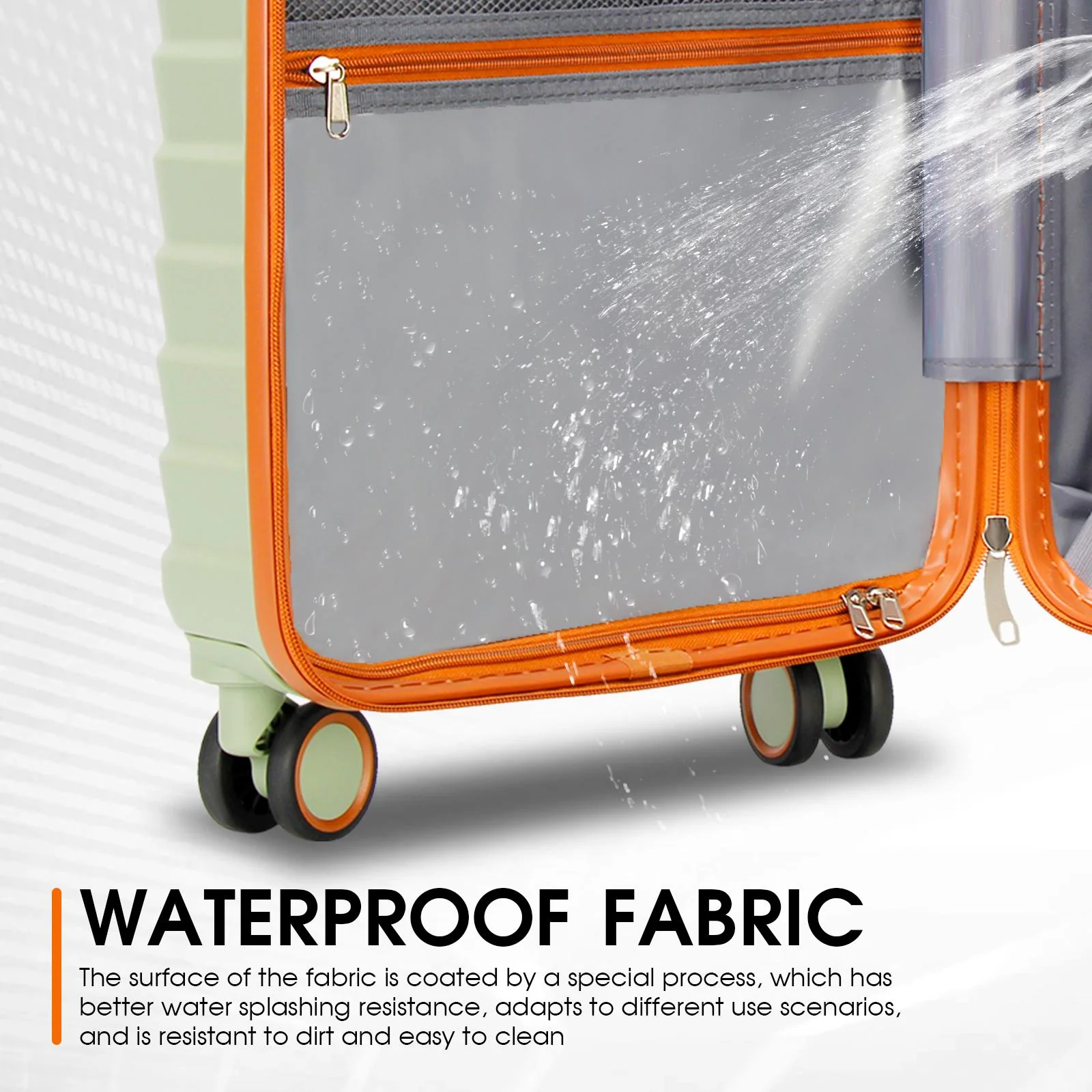 UUH 28-inch Luggage Family Travel 4-Piece Set – Buy 1 Get 3 Free (Includes 24/20/13-Inch)