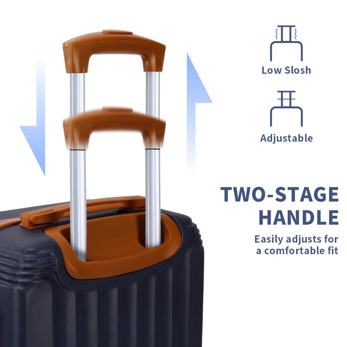 UUH Family Set 2.0 - 6 Piece Luggage Set Designer Suitcase Sets Lightweight  (14