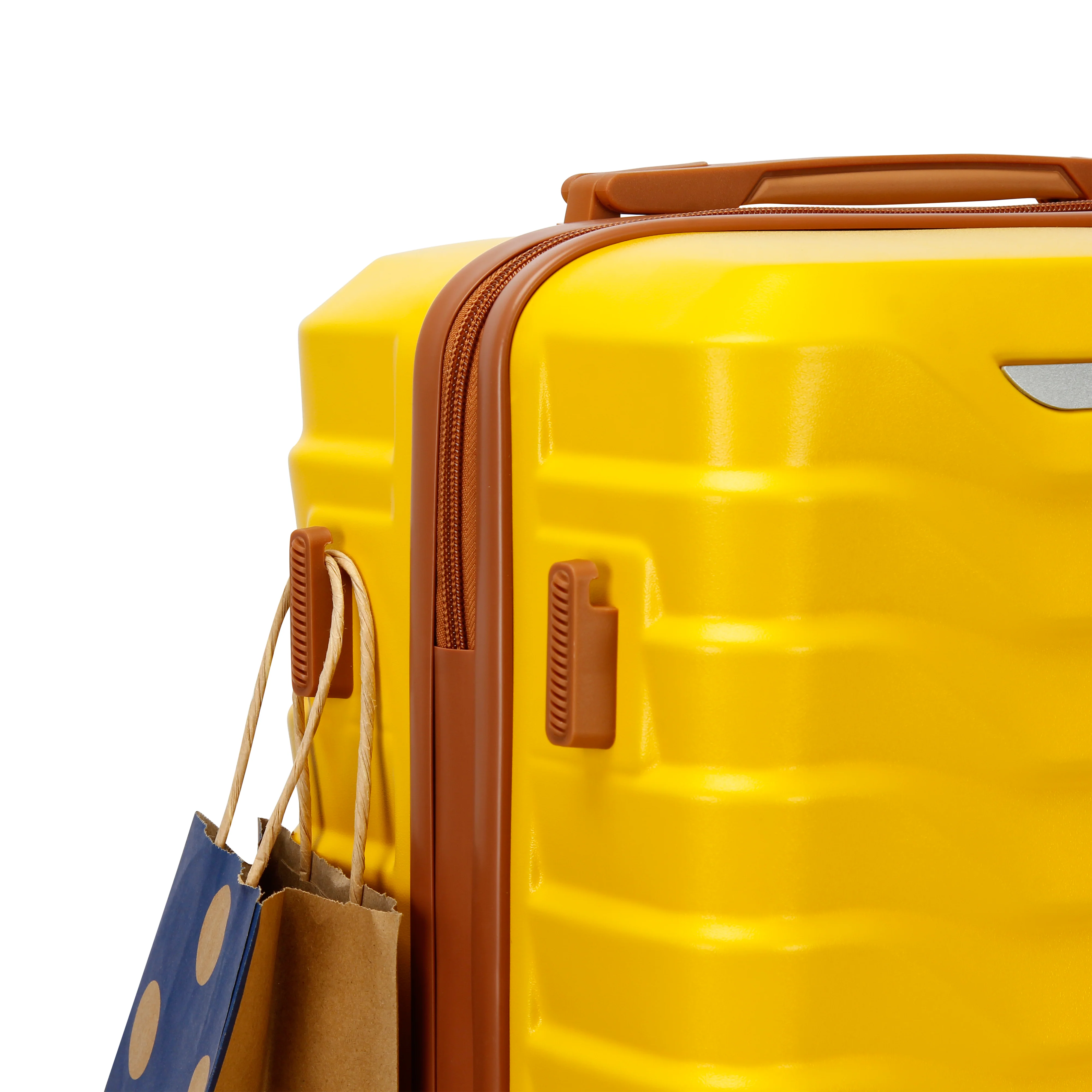 UUH Luxe - Four Piece Luggage Set Hard Sided Suitcases with locks (20inch,24inch,28inch)