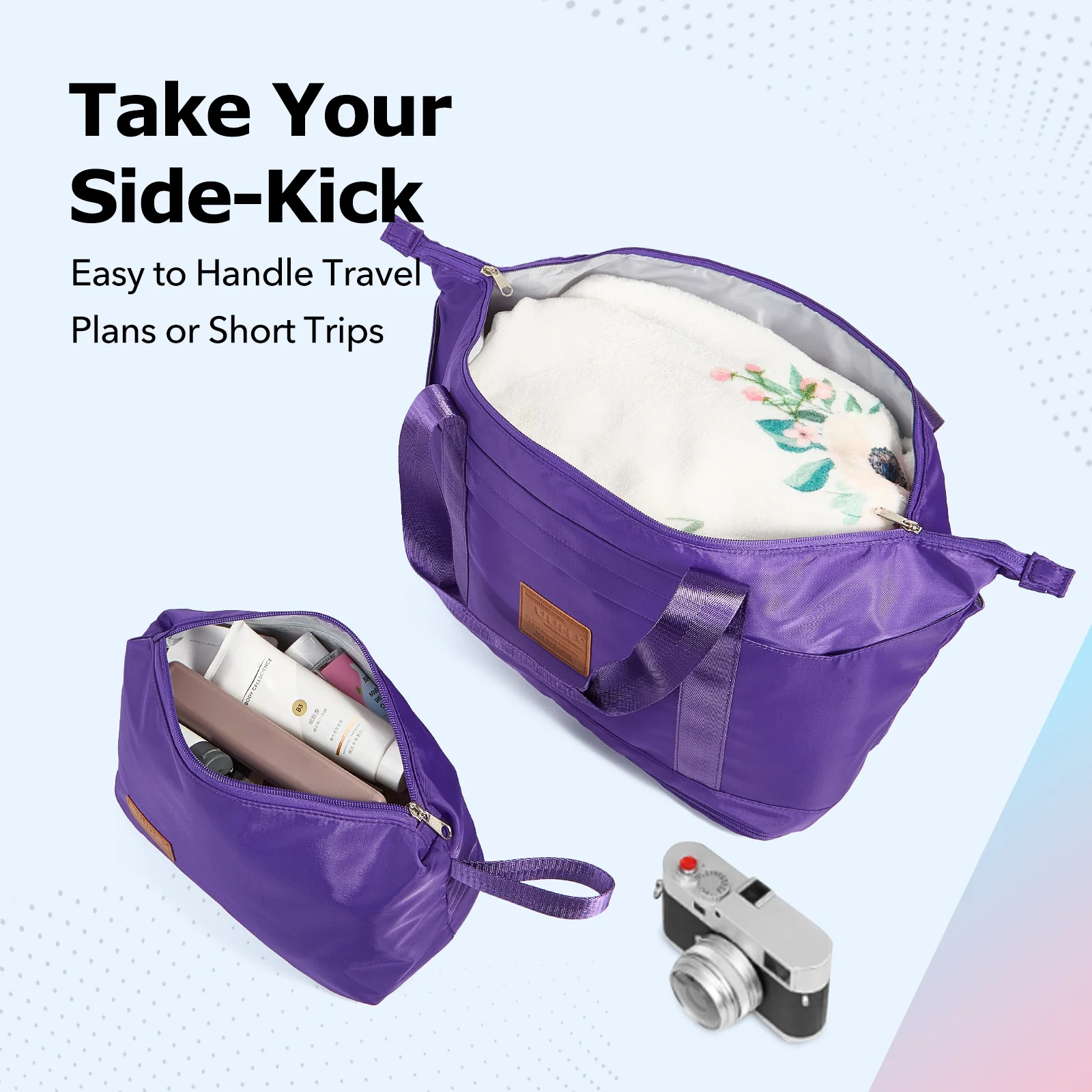 UUH- Canvas bag+Toiletry bag