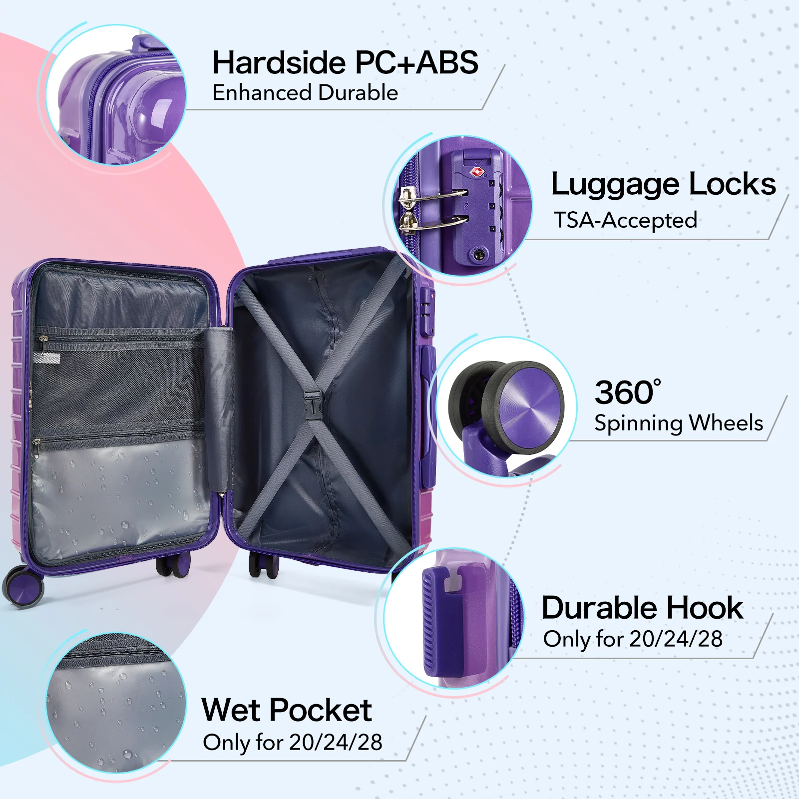 UUH- Canvas bag+Toiletry bag