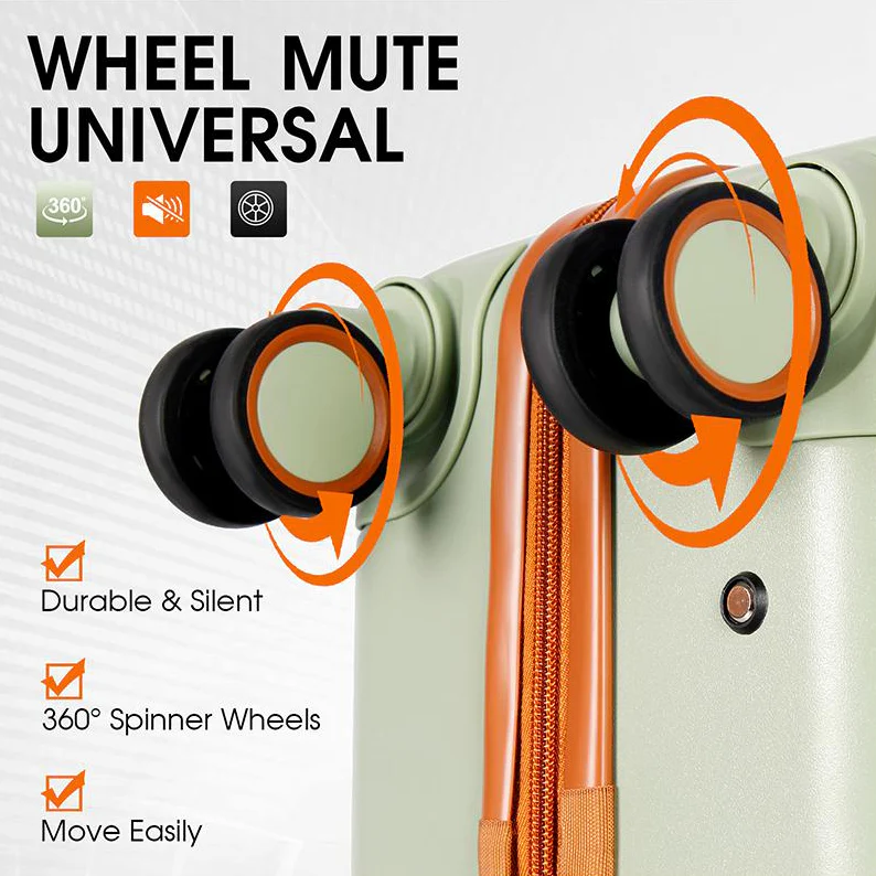 UUH 28-inch Luggage Family Travel 4-Piece Set – Buy 1 Get 3 Free (Includes 24/20/13-Inch)