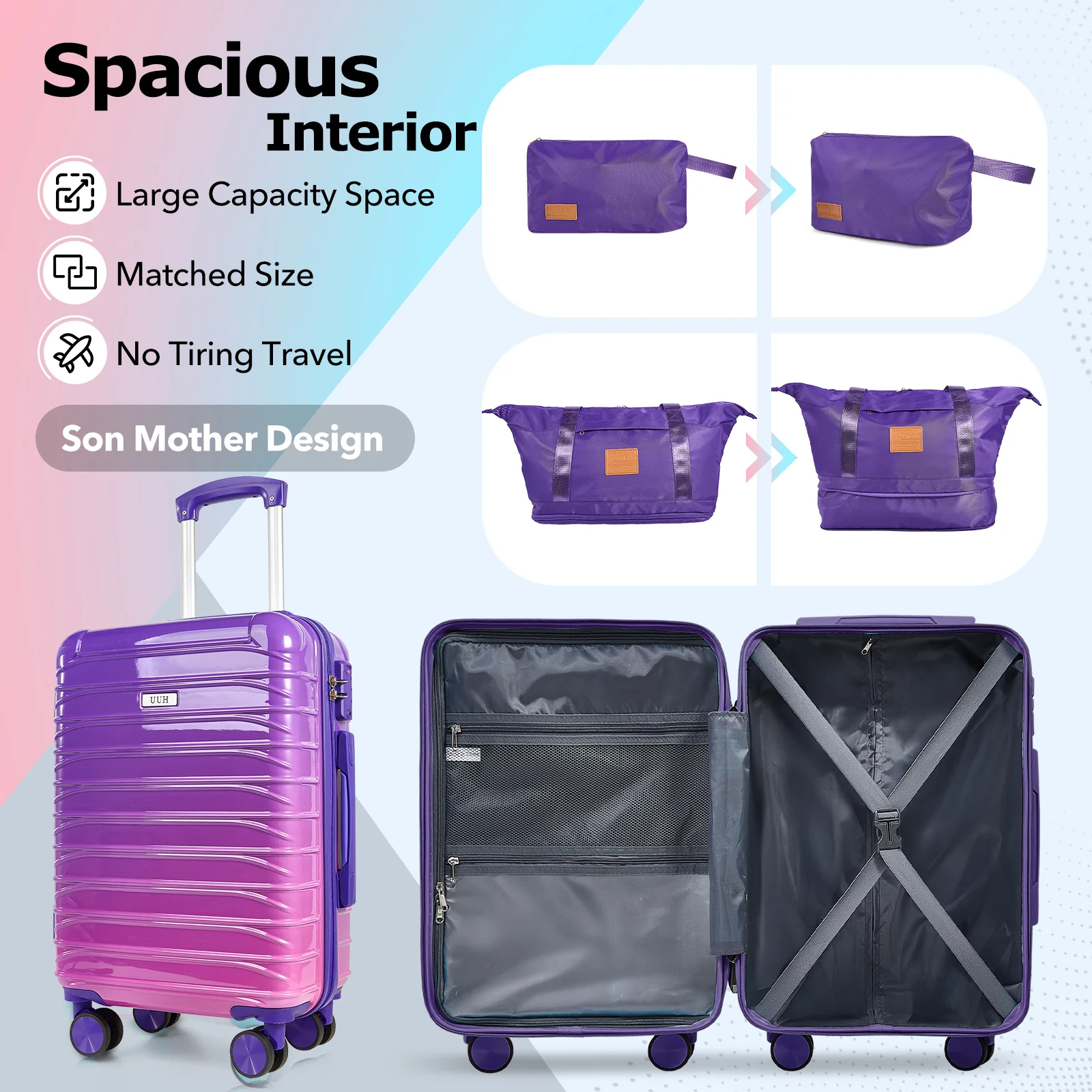 UUH- Canvas bag+Toiletry bag
