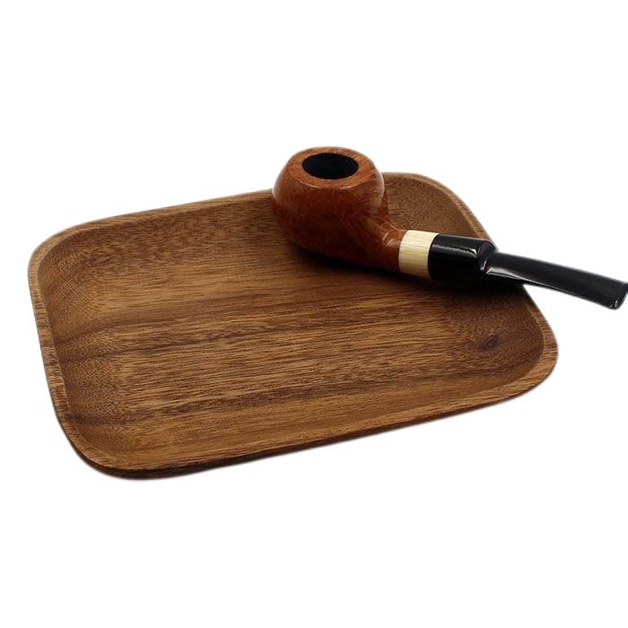 Disc Cigarette Hand Roll Solid Wood Rolling Tray - PuffingBird CA