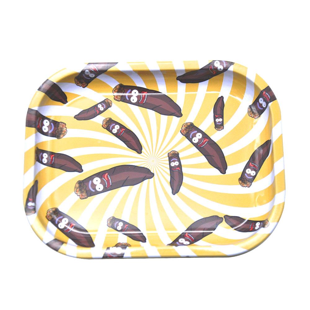 Rick&Morty Metal Rolling Tray - PuffingBird CA