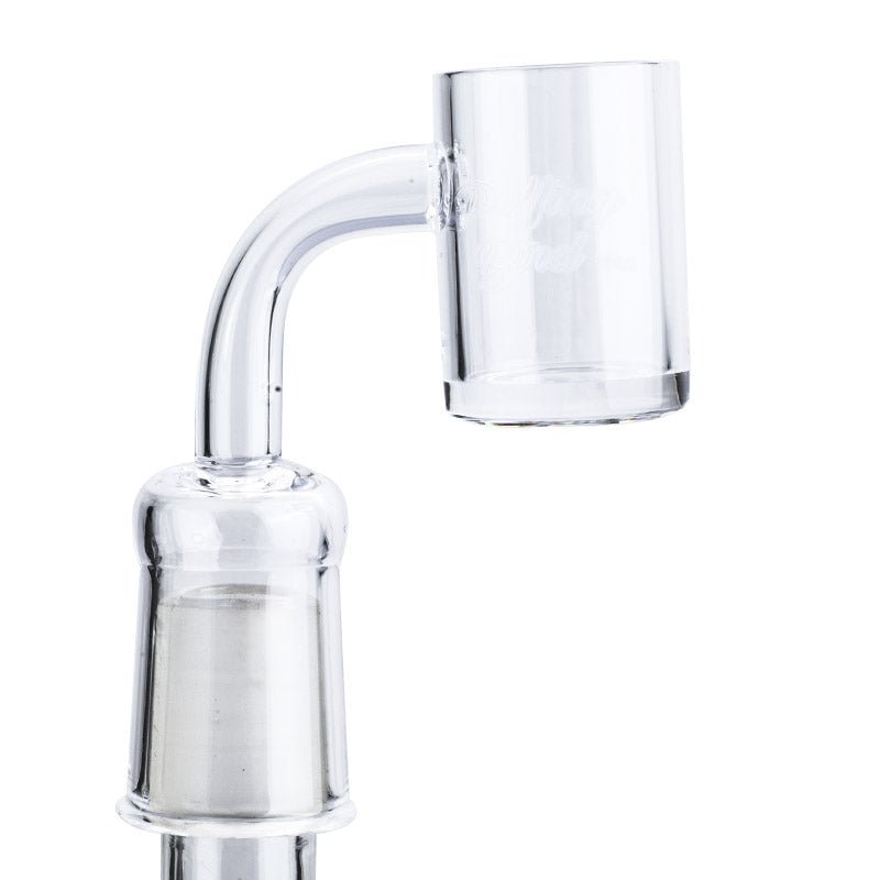 18mm Female Flat Top Quartz Banger With Thick 4mm Base - PuffingBird CA