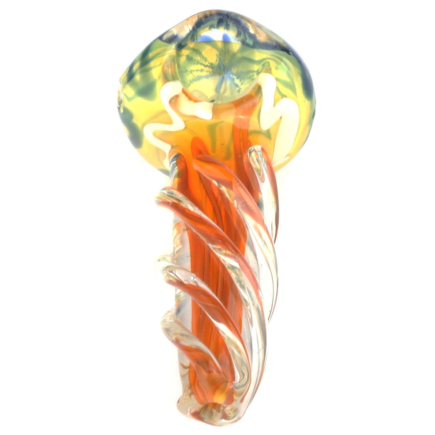 Nano Inside-Out Pipe w/ Spiral Glass Orbs - PuffingBird CA
