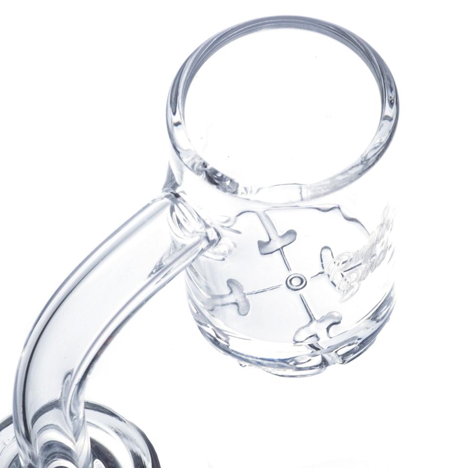 14mm Male Cross Pattern Base Quartz Banger - PuffingBird CA