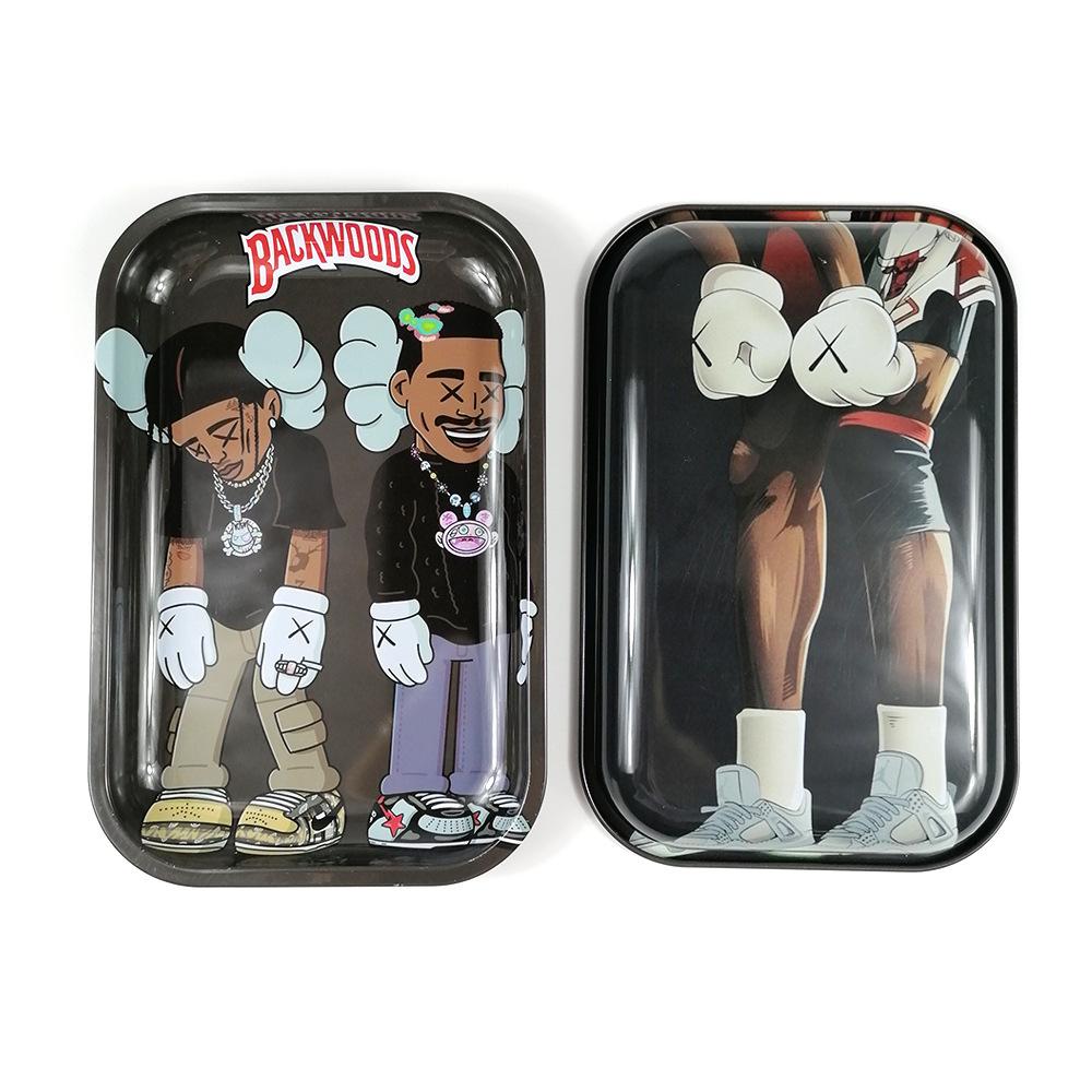 Spot Large Cigarette Plate Metal Rolling Tray - PuffingBird CA