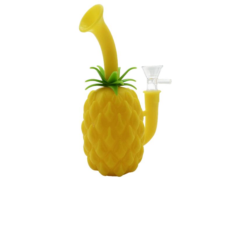 SIlicone Pineapple Water Pipe - PuffingBird CA