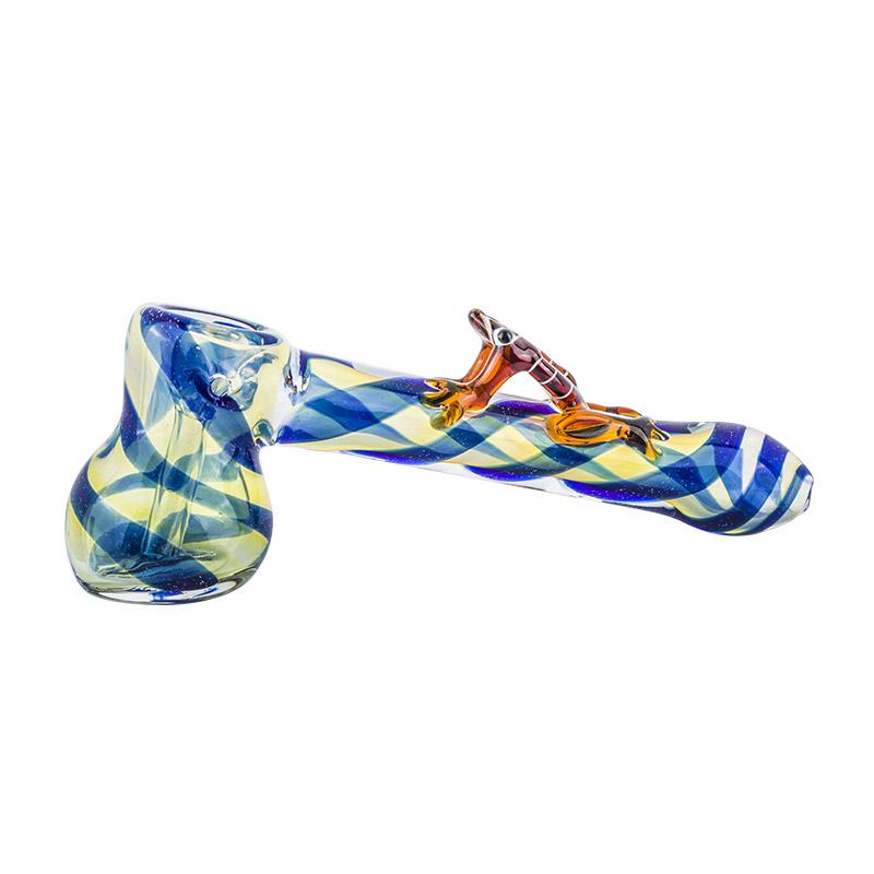 Frog Glass Hammer Style Bubbler - PuffingBird CA