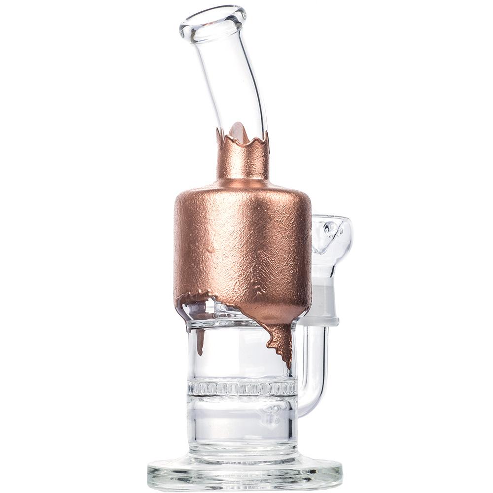 Paint Coated Dual Perc Dab Rig - PuffingBird CA