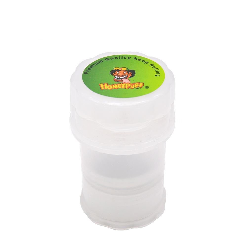 Honeypuff Plastic Herb Grinder 4 Layer - PuffingBird CA