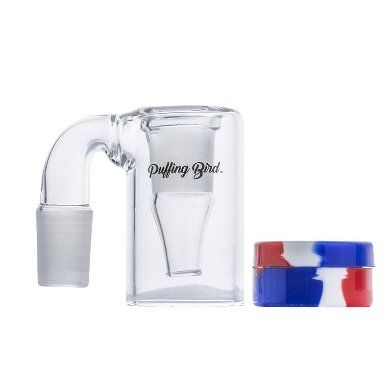 18mm Male To Female Silicone Base Reclaim Catcher - PuffingBird CA