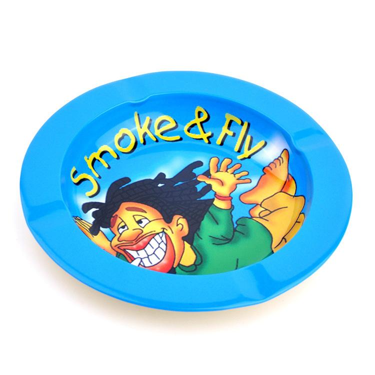Disc Cartoon Printing Tobacco Rolling Tray - PuffingBird CA