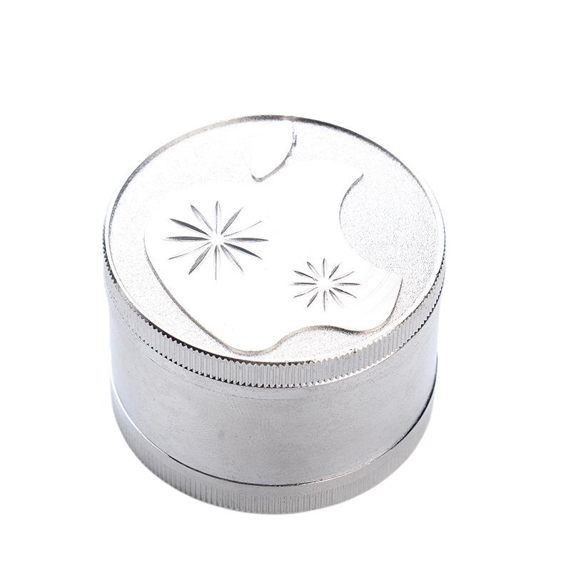 Apple Pattern Zinc Alloy Weed Grinder - PuffingBird CA