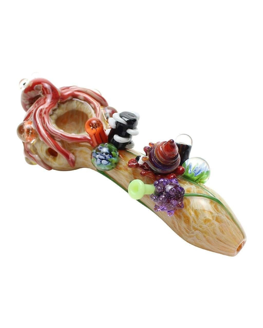 Empire Glassworks Small Kraken Spoon Pipe - PuffingBird CA