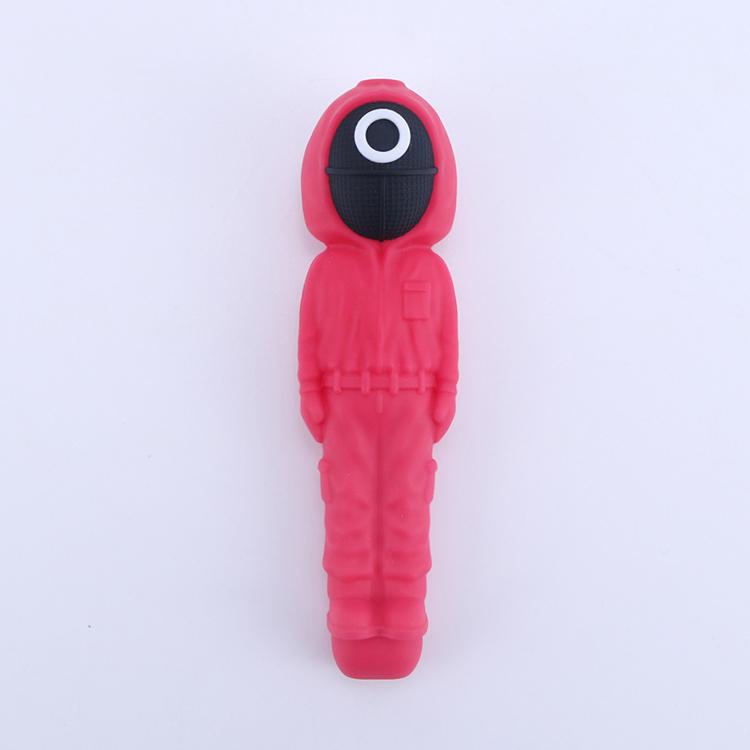 Squid Game Themed Silicone Smoking Pipe - PuffingBird CA