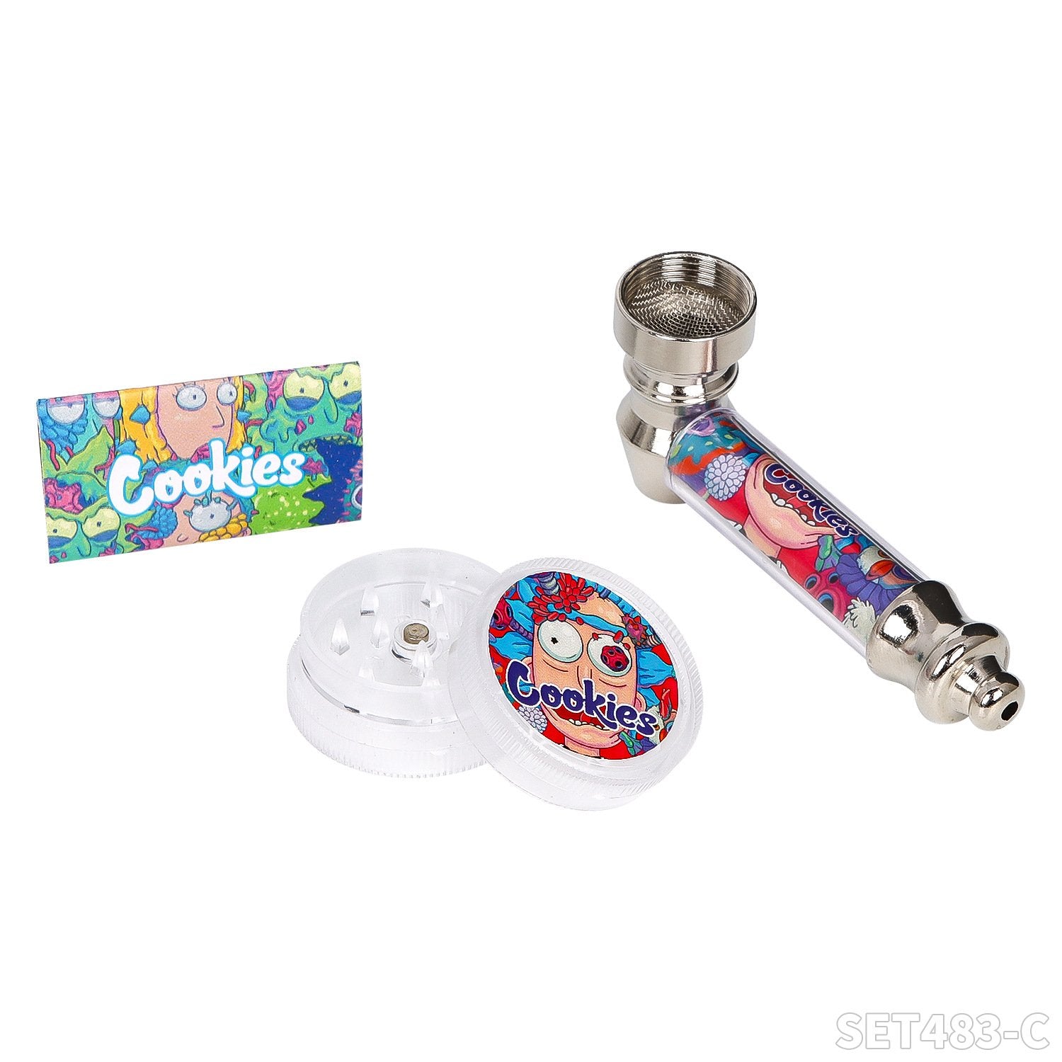 Rick and Morty Metal Pipe with Card Packaging - PuffingBird CA
