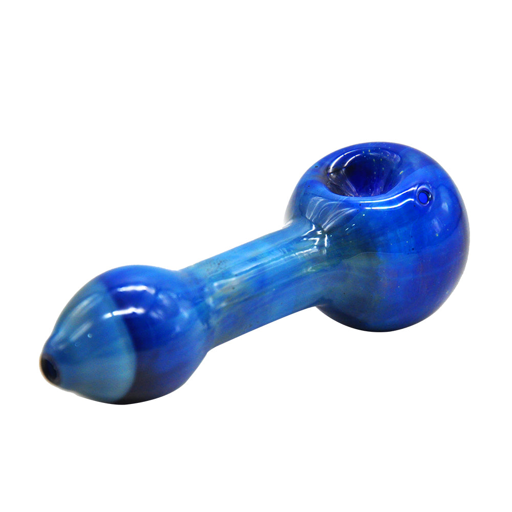 Blue Glass Marijuana Pipe - PuffingBird CA