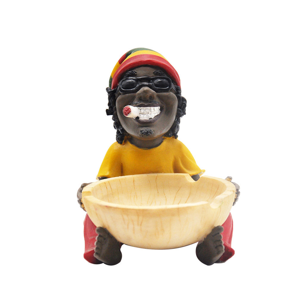 Bob Marley Jamaican Cigarette Ashtray - PuffingBird CA