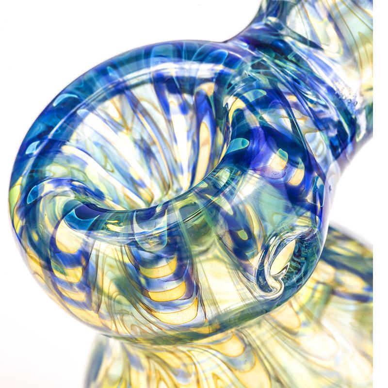 Fumed Glass Sherlock Bubbler - PuffingBird CA