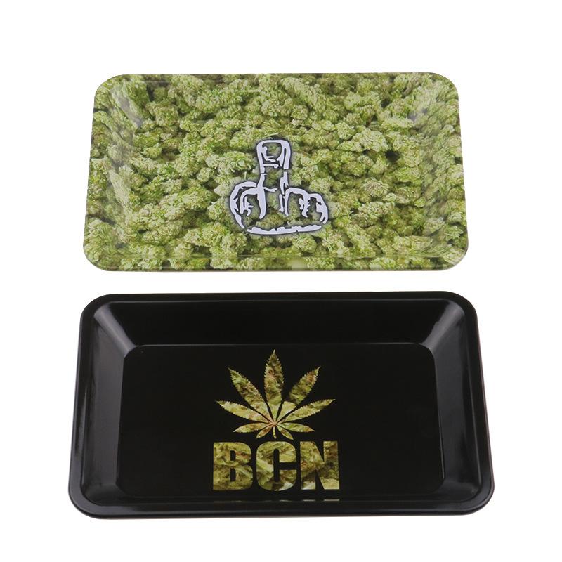 Tinplate Cigarette Weed Hand Rolling Tray - PuffingBird CA