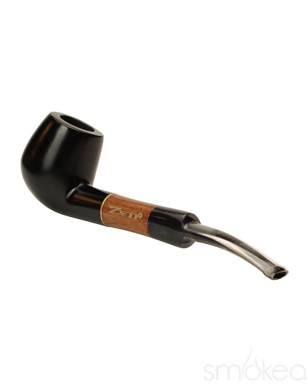 Zen Natural Wooden Sherlock Pipe - PuffingBird CA
