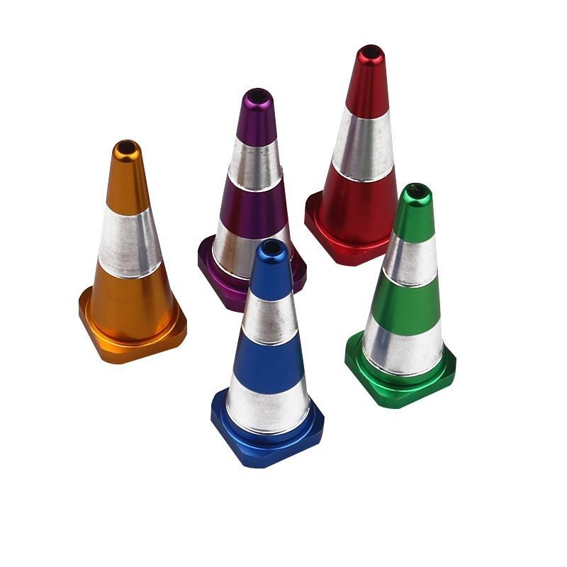 Traffic Cone Metal Pipe Random Color - PuffingBird CA
