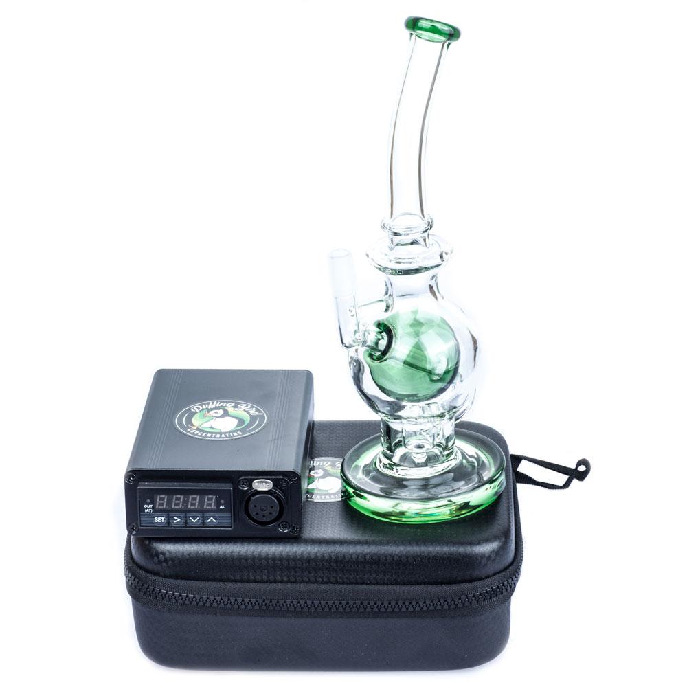 Quartz Enail W/ Glass Ball Dab Rig Bundle - PuffingBird CA