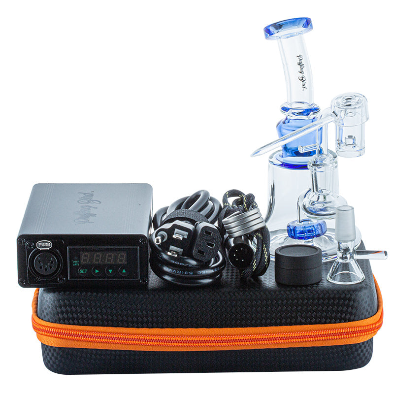 Showerhead Perc Banger Dab Rig Enail Bundle - PuffingBird CA