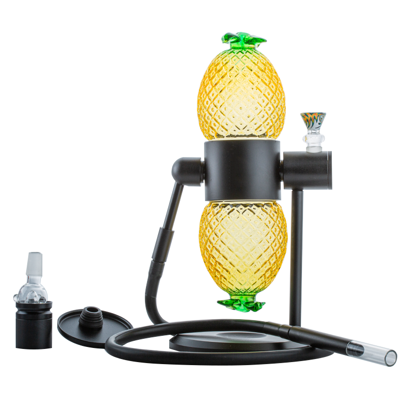 Pineapple Gravity Bong w/ Wig Wag Bong Bowl Set - PuffingBird CA