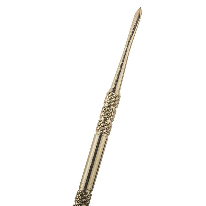 Stainless Steel Wax Dabber-Golden - PuffingBird CA