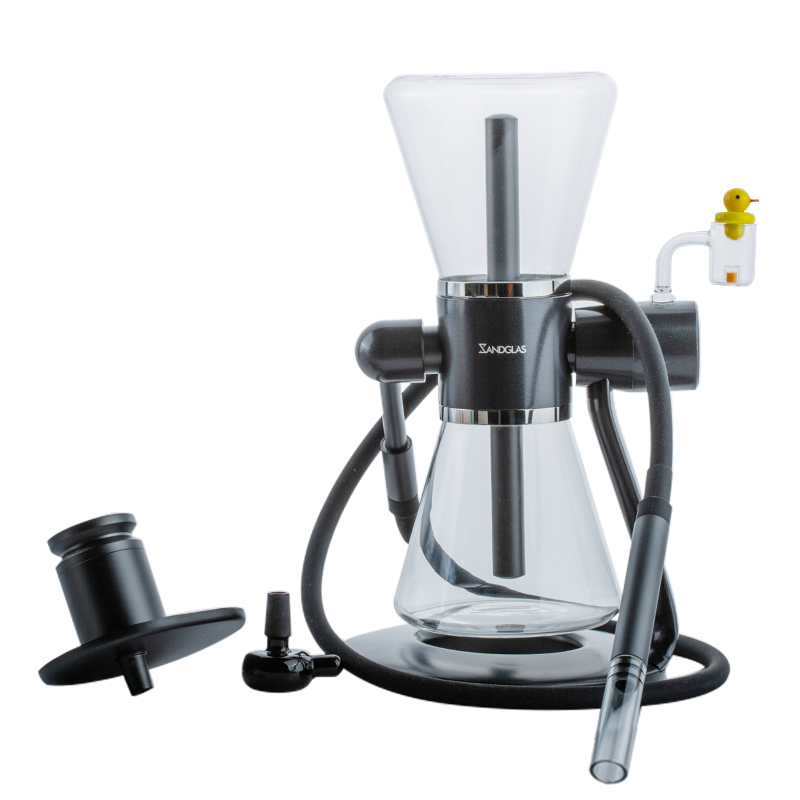 SANDGLAS Gravity Bong w/ Core Reactor Quartz Banger Carb Cap Set - PuffingBird CA
