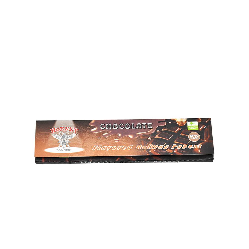 Hornet Chocolate Flavor Rolling Paper 5 Booklets - PuffingBird CA