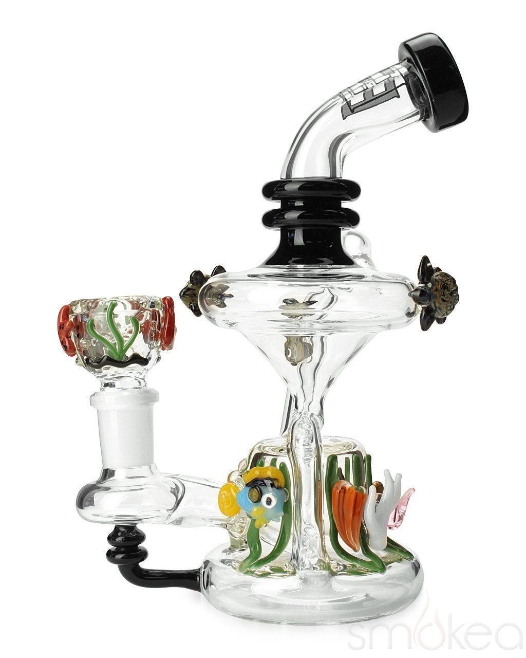 Empire Glassworks Mini East Australian Current Recycler - PuffingBird CA