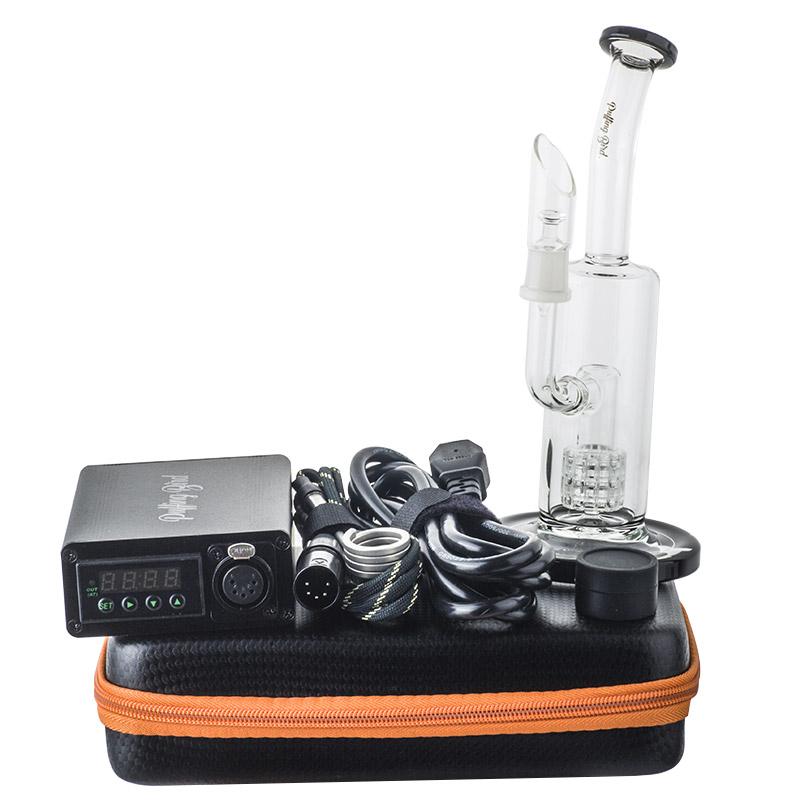 Enail Dab Kit W/ Mini Matrix Perc Dab Rig Bundle - PuffingBird CA