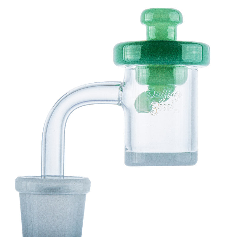 Curved Airflow Glass Carb Cap - PuffingBird CA