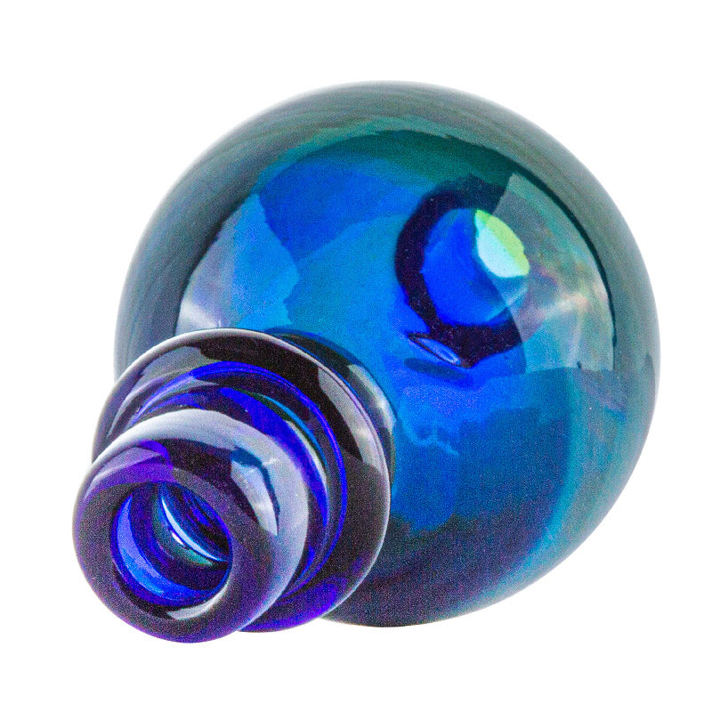 Blue Bubble Glass Carb Cap - PuffingBird CA