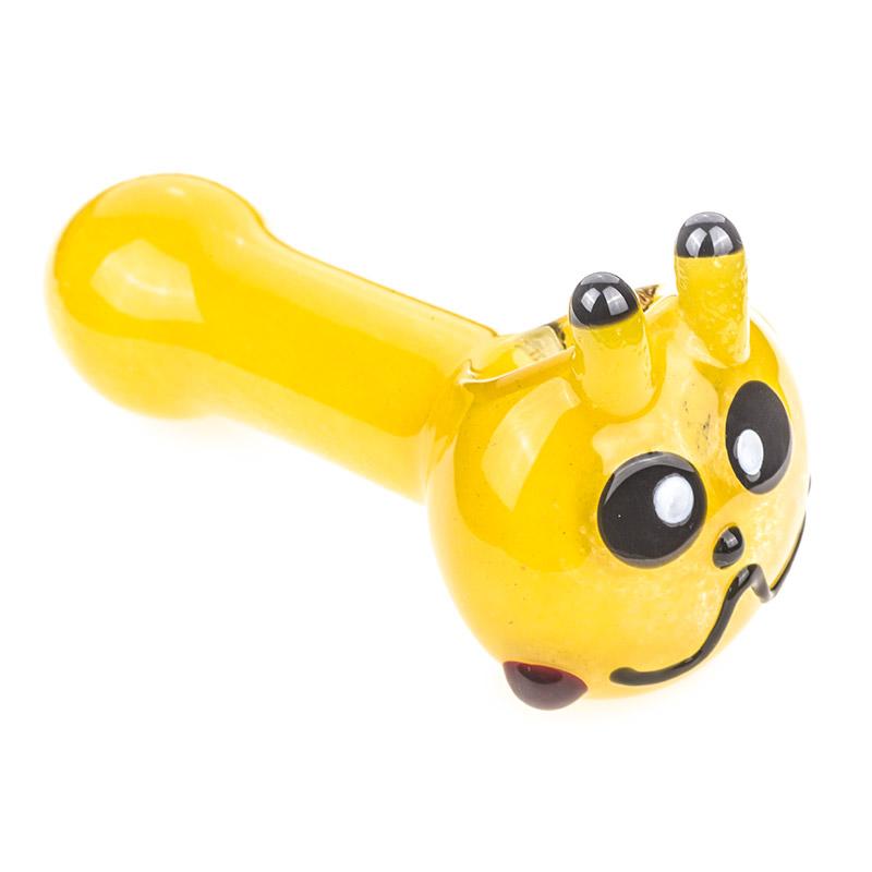 Pikachu Glass Spoon Pipe - PuffingBird CA