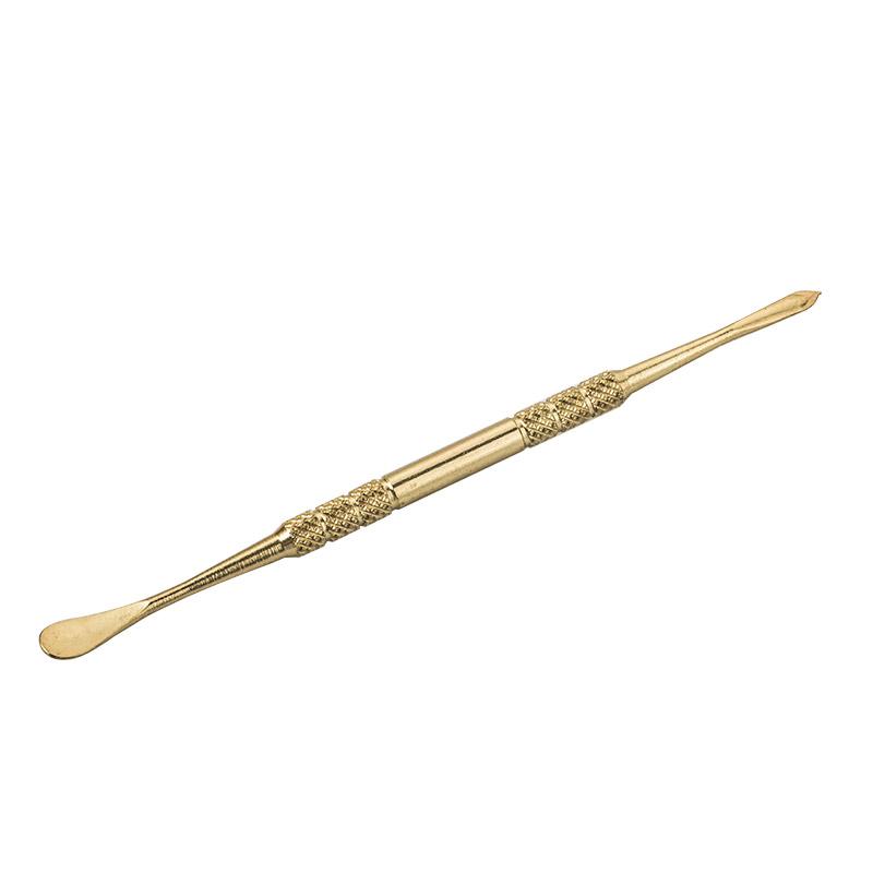 Stainless Steel Wax Dabber-Golden - PuffingBird CA