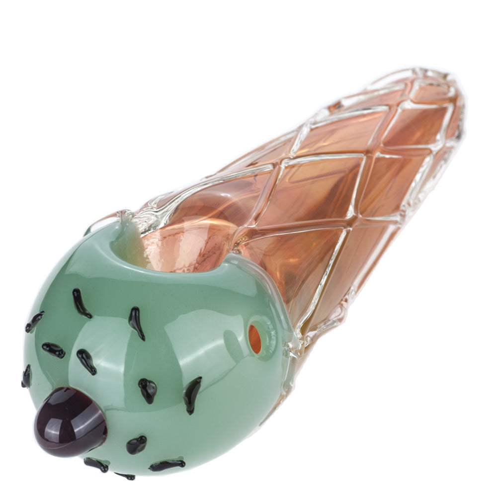 Ice Cream Glass Pipe - PuffingBird CA