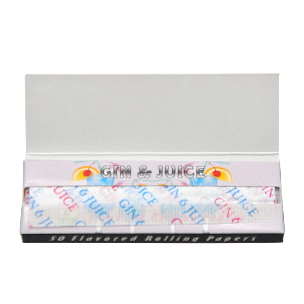 Gin&Juice Flavor Rolling Paper 5 Booklets - PuffingBird CA