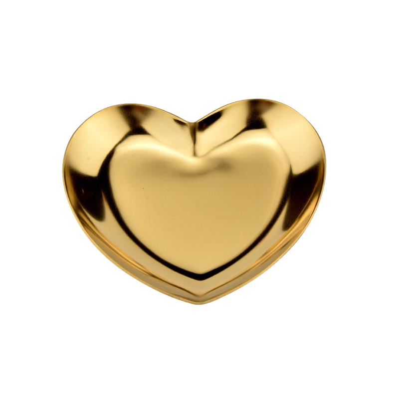 Metal Heart Shape Storage Rolling Tray - PuffingBird CA