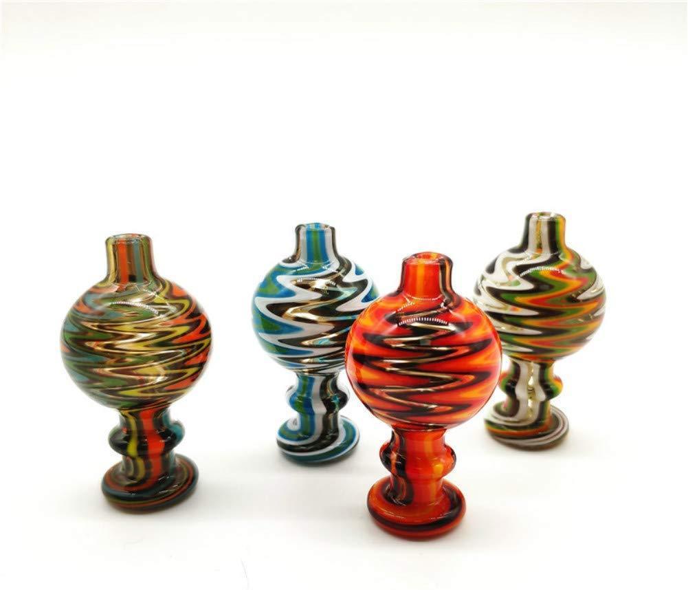 Multicolor Pyrex Glass Ball Cover Carb Cap - PuffingBird CA