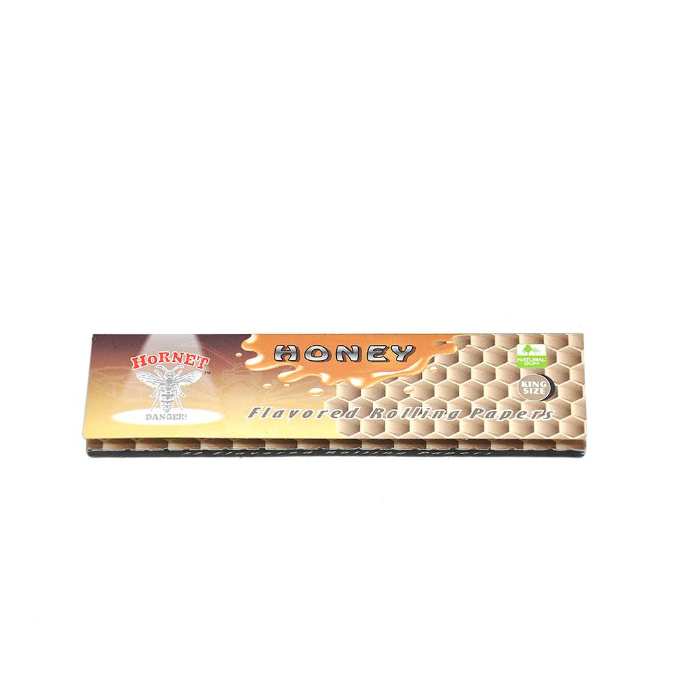 Hornet Kingsize Honey Flavored Rolling Paper 5 Booklets - PuffingBird CA
